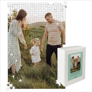 Photo Personalized Puzzle | Custom Puzzle | 500 Piece Puzzle | 1000 Piece Puzzle | 30 Piece Puzzle | Jigsaw Puzzle VERTICAL 1014-PC.