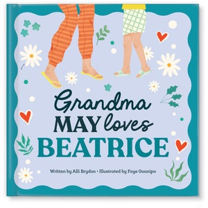 Gift for Grandma Custom Children's Books Grandma and Me Personalized Children's Book image 2