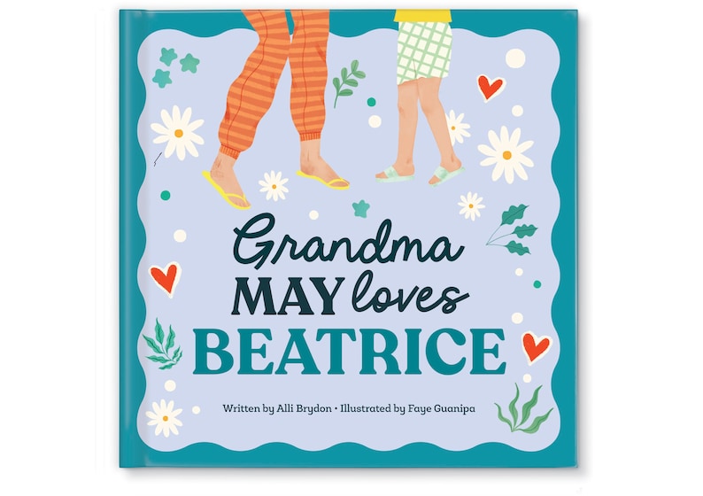 Gift for Grandma Custom Children's Books Grandma and Me Personalized Children's Book image 2