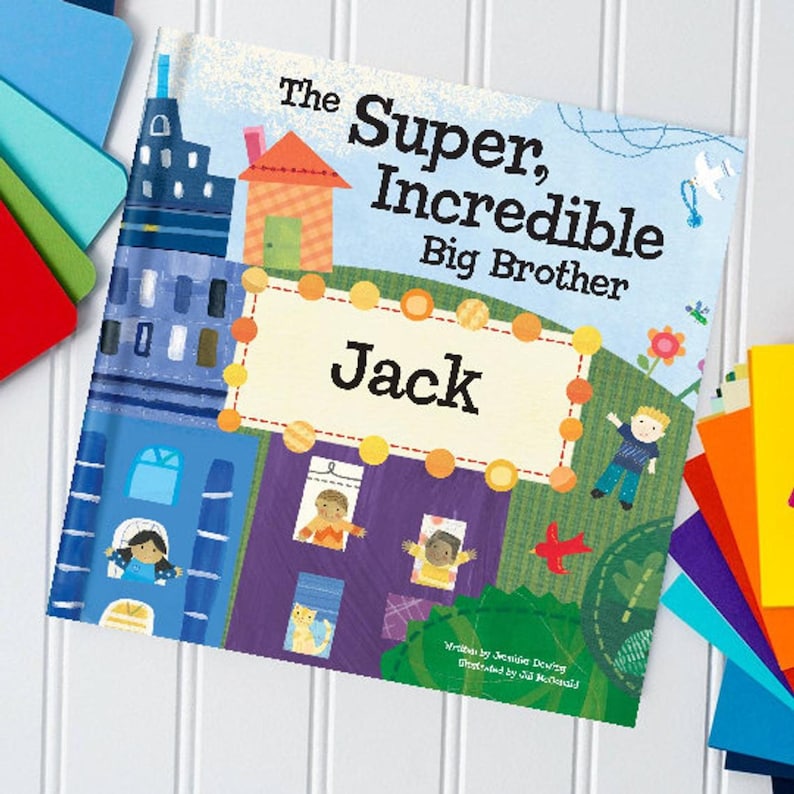 The Incredible Big Brother Personalized Children's Book image 1