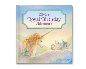 Birthday Gift for Boy or Girl | Personalized Children's Book | Custom Children's Book | My Royal Birthday Adventure Personalized Book