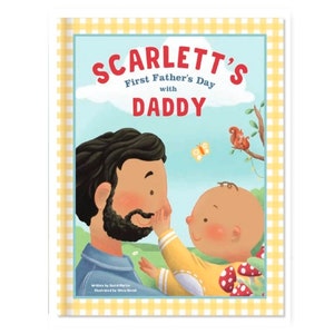 First Father's Day Gift | Father's Day Gift | Gift for Dad | My Magical Moments Personalized Children's Book