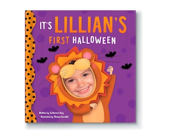 Baby's 1st Halloween | Gift for Halloween | Newborn Gift | Baby Gift | It's My First Halloween! Personalized Children's Book