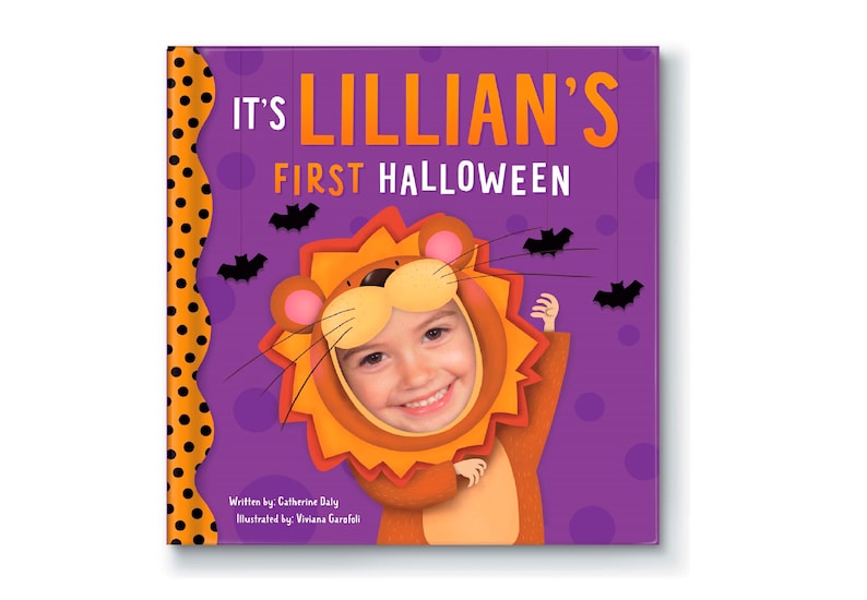 Baby's 1st Halloween | Gift for Halloween | Newborn Gift | Baby Gift | It's My First Halloween! Personalized Children's Book image 1