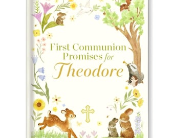 First Communion Gift | Custom Children's Book | Promises for My First Communion — 9" x 11", Ages 7 to 9
