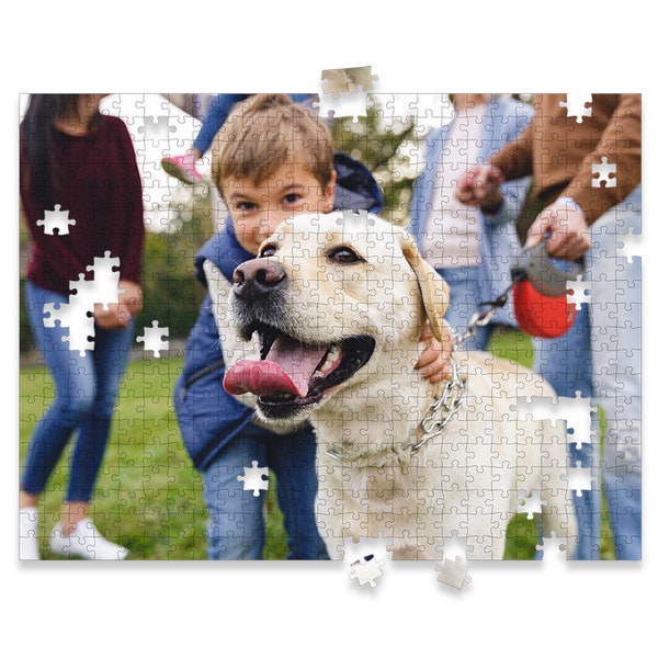 Photo Personalized Puzzle | Custom Puzzle | 500 Piece Jigsaw Puzzle for Adults