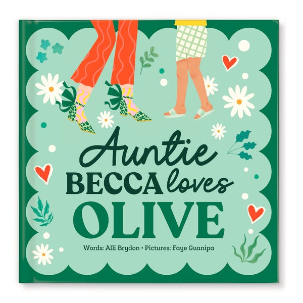 First Mother's Day Gift | Mother's Day Gift | Gift from Aunt | Gift for Nephew | Gift for Niece | Auntie and Me Personalized Children's Book