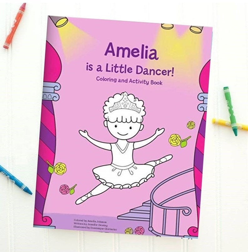 Personalized Coloring Activity Book  CB230 image 0