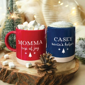 Personalized Mug | Christmas Mug with Name | Custom Mug | Matching Christmas Mugs