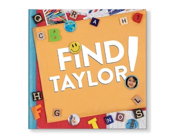 Birthday Gift for Boy | Birthday Gift for Girl | Gift for Birthday | Search and Find Personalized Children's Book