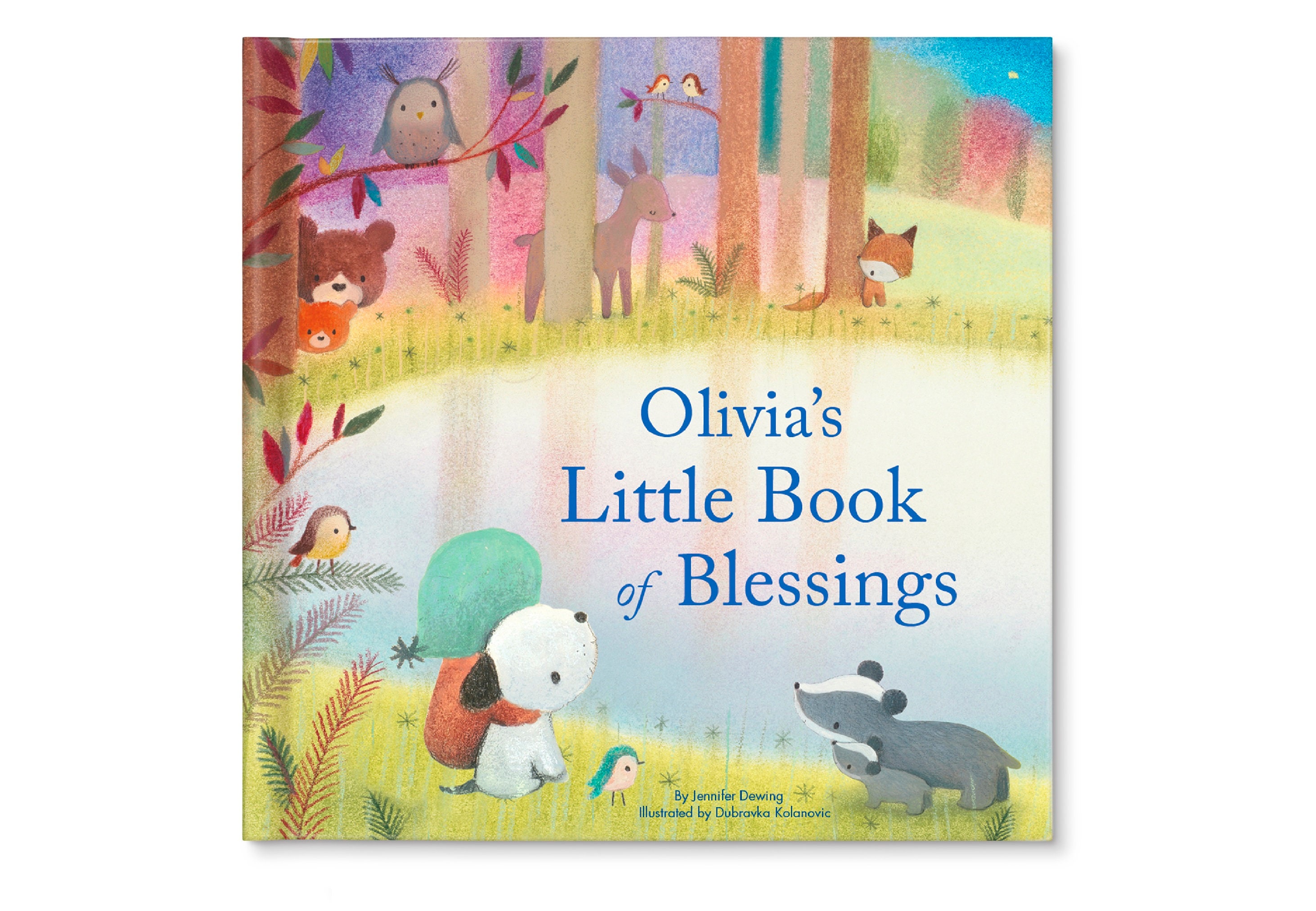Christening Gift | Baptism Gift | Custom Baby Book | My Little Book of Blessings Personalized Children's Book
