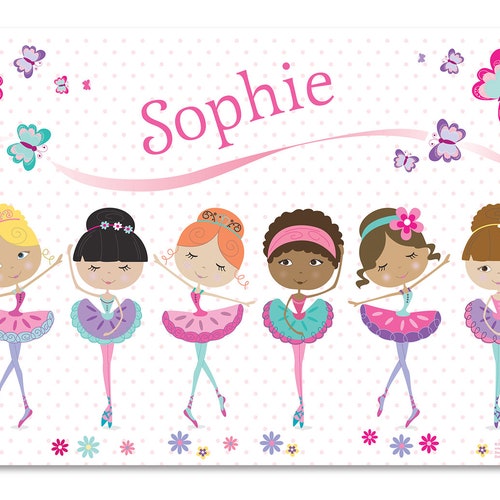 Personalized Placemat for Kids Placemat With Name PL114 Etsy