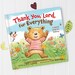Baptism Gift | Personalized Children's Book, Thank You Lord for Everything 