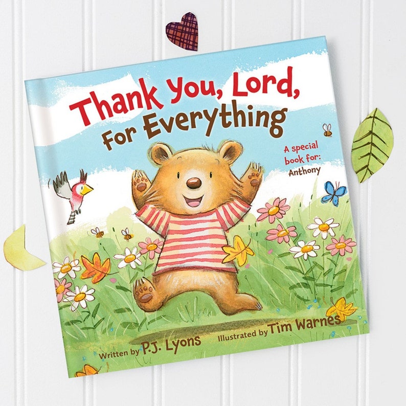 Baptism Gift Boy Girl Personalized Book for Kids SOFTCOVER Etsy