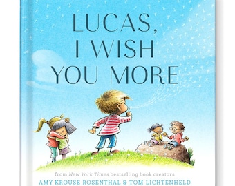 Gift for Boy | Gift for Girl | Gift for Birthday | Thinking of You Gift | Wish You More Personalized Children's Book
