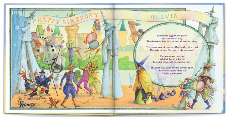 Birthday Gift for Boy Birthday Gift for Girl Gift for Birthday My Royal Birthday Adventure Personalized Children's Book image 7