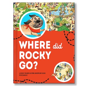 Personalized Pet Gift | Search-and-Find Book | Personalized Dog | Where Did My Dog Go? Personalized Children&#39;s Book