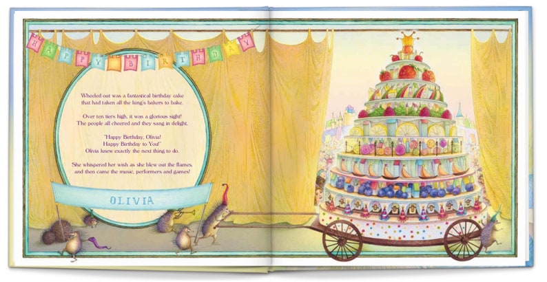 Birthday Gift for Boy Birthday Gift for Girl Gift for Birthday My Royal Birthday Adventure Personalized Children's Book image 6