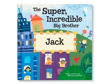 Big Brother Gift | Personalized Children's Book | Custom Children's Book | Big Brother Hospital Gift | Promoted to Big Brother