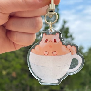 Kawaii Dessert Pet Keychains - Cute Cats and Dogs Sweetly Transformed