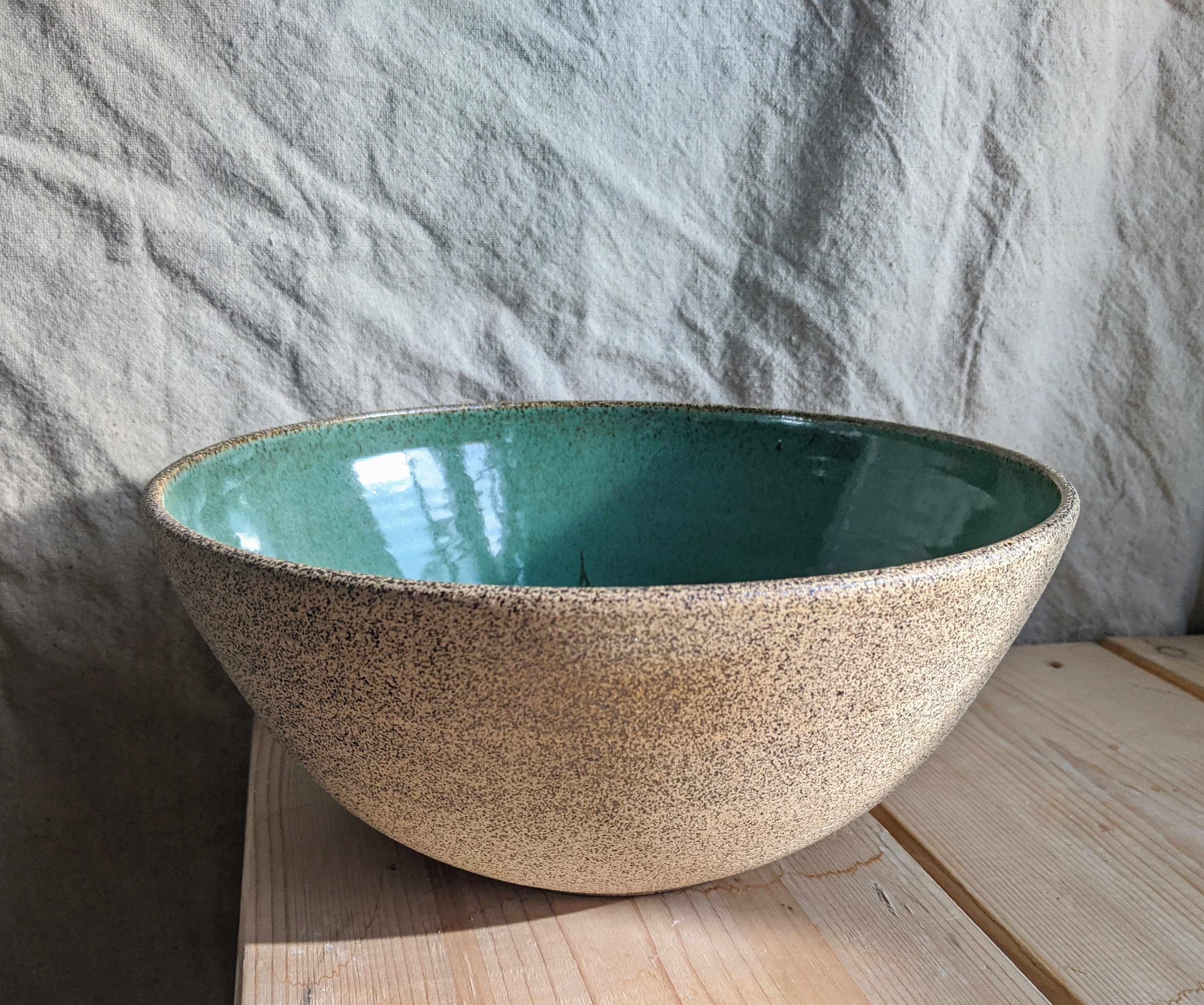 Speckled Serving Bowl