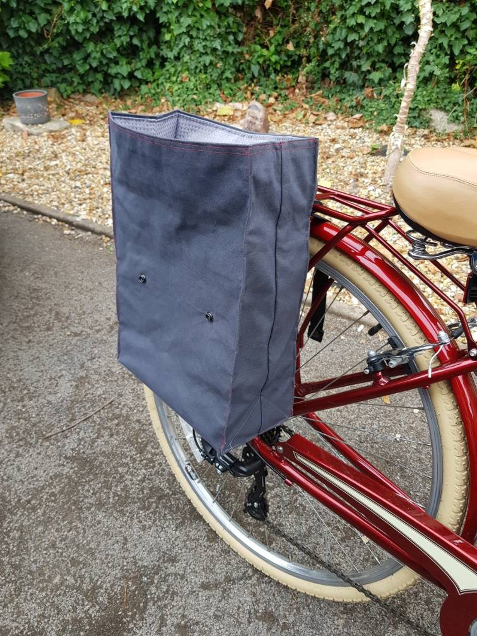 impression sur toile bicyclette