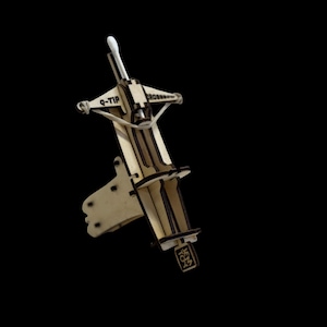 Handheld Q-Tip Crossbow