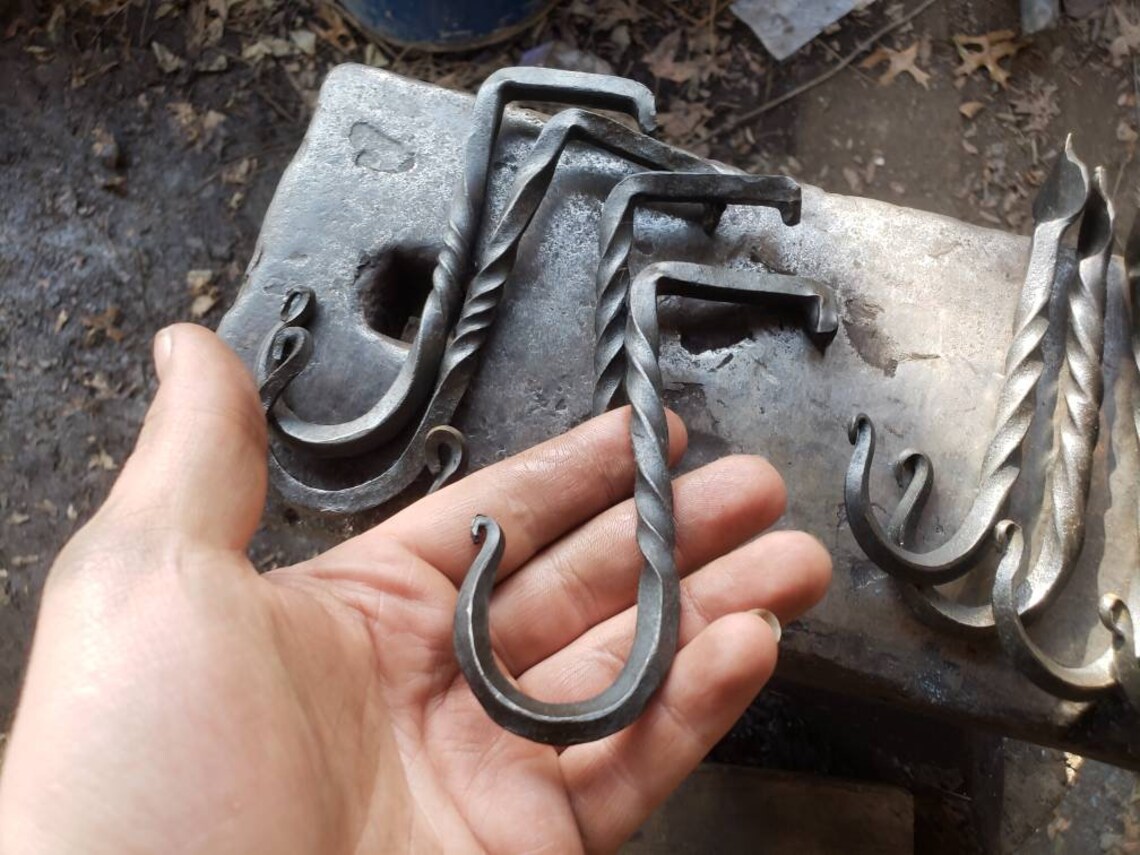 Hand 2x4 Bracketed J Hook currently Made to Order Etsy