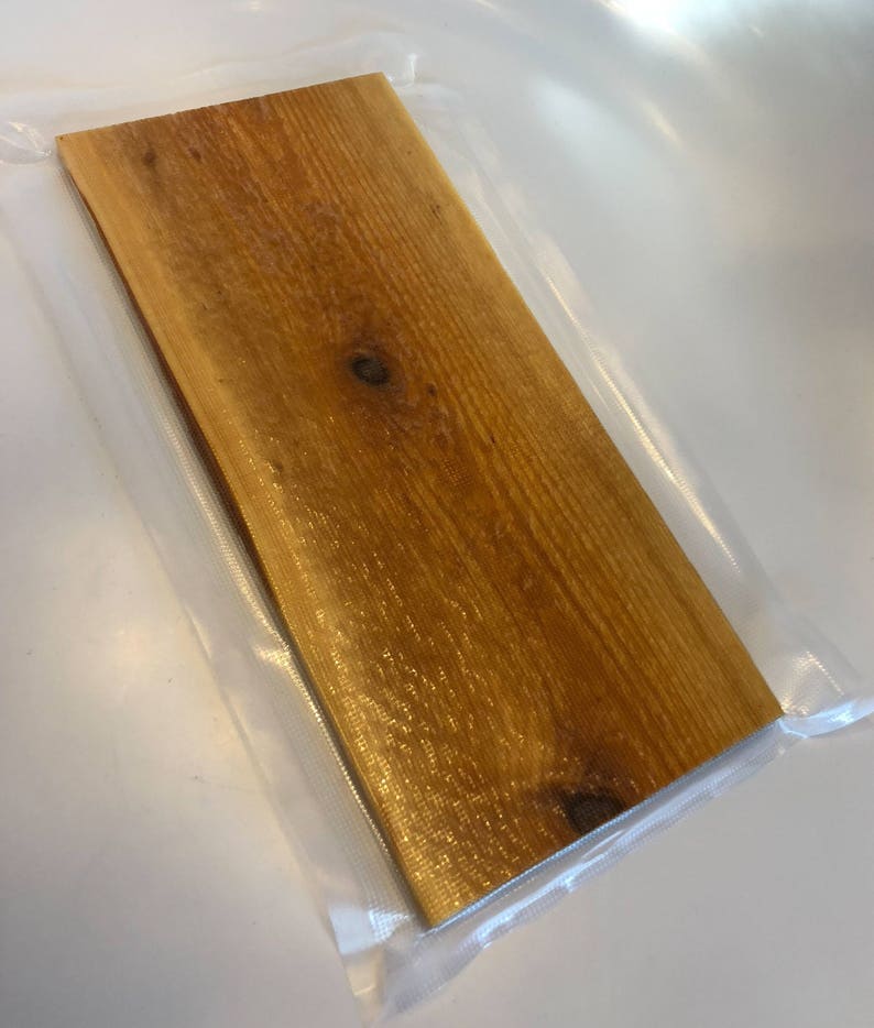 2 Pack Set Cedar Planks Presoaked in Chardonnay READY to USE Grilling