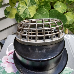 1950s Vintage Dazey Flower Frog Oblong Cage Flower Frog Flower Arrangements