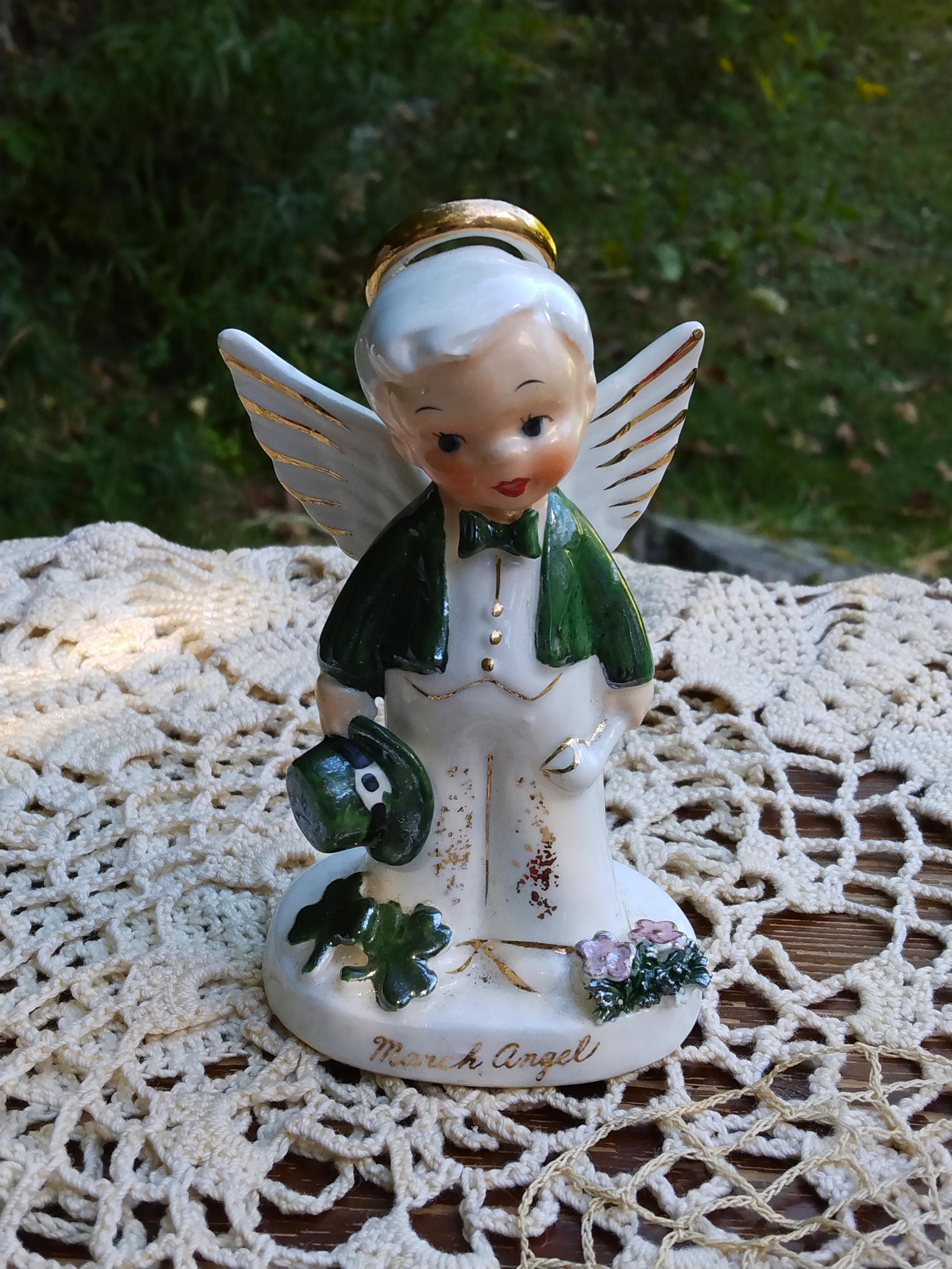 Japan Angel Figurine - Etsy