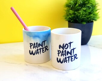 paint brush holder etsy