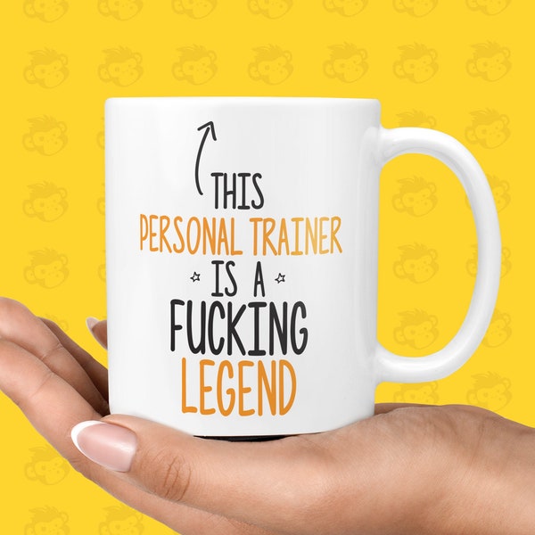 This Personal Trainer is a Fucking Legend Gift Mug - Funny & Rude Thank You Presents for Personal Trainer's, Legend Gifts | TH-LEG-PERSTRAIN