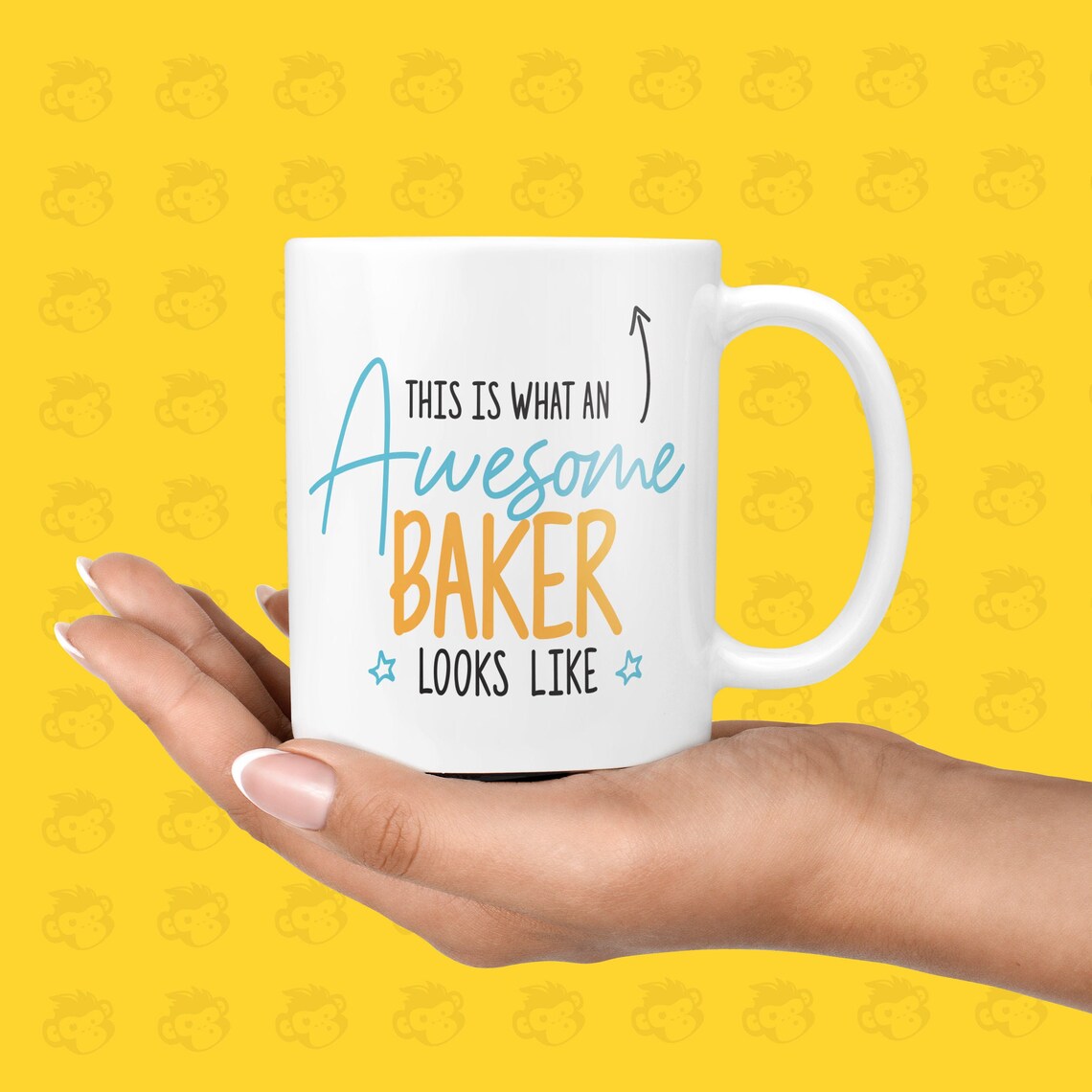 Funny & Awesome Thank You Gift Mug for Bakers Loves Baking Etsy UK