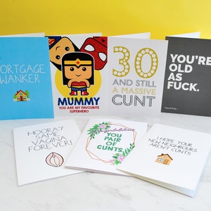 Funny & Rude Birthday Card For Girlfriend - I've Seen Your Fanny - Lesbian Birthday Cards - Wife Birthday Card - TH-016 image 2