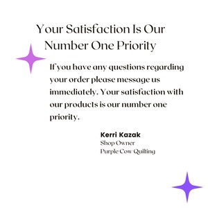 Your satisfaction is our number one priority
