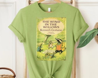 Wind In The Willows T-Shirt: Retro Book Cover Tee