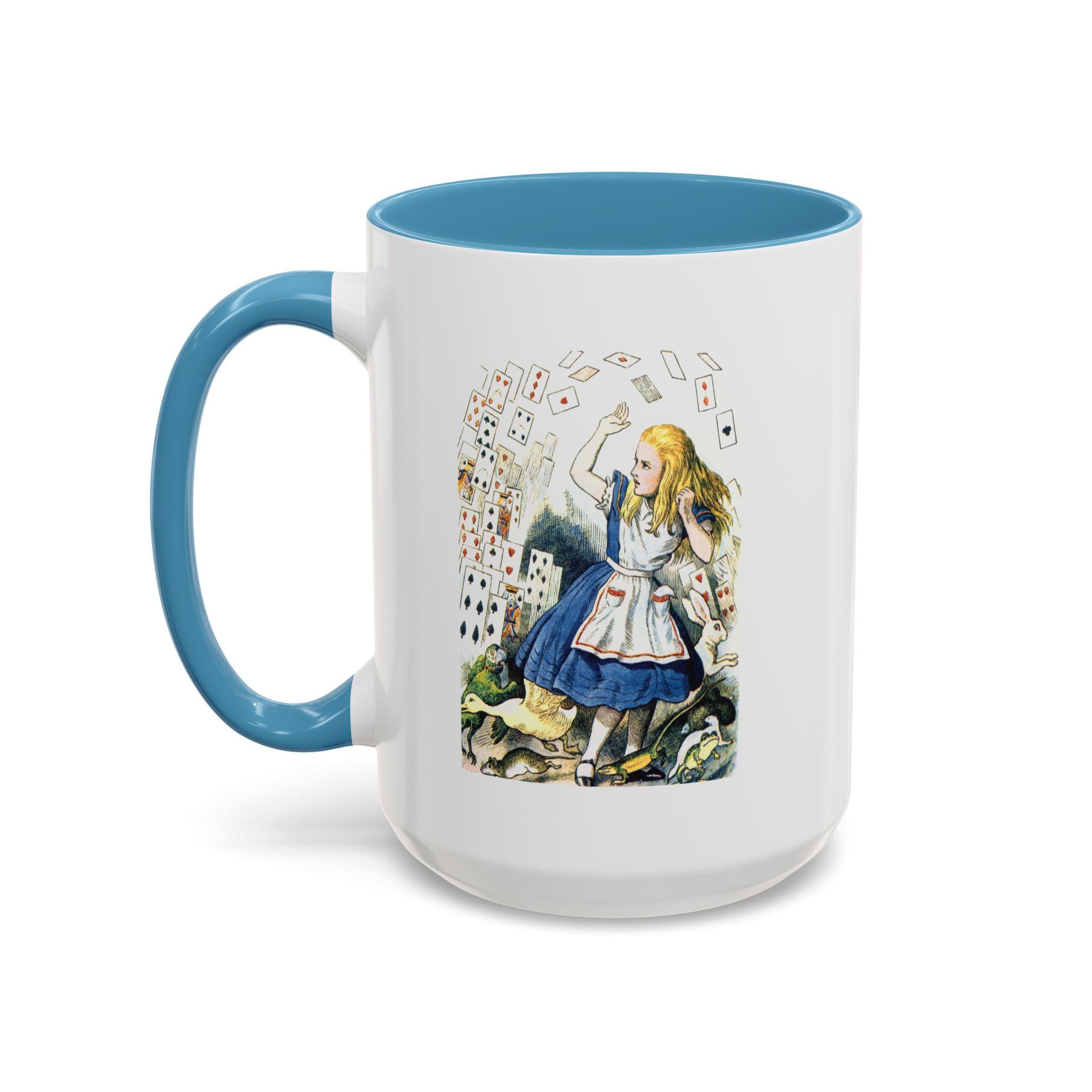 Alice Wonderland Mug: Vintage Graphic, Book Lover Gift - Etsy