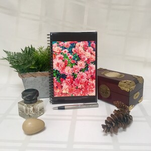 Garden Flowers Nature Notebook Journal | Gift for Gardener | Journaling Notebook | Travel Journal | Flower Notebook | Gift for Teacher