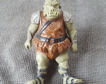 STAR WARS 1997 POTF 2 STYLE VINTAGE GAMORREAN GUARD JABBA/'S Security ~ arme