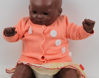 Elle, poupée bébé, avec étiquettes, poupée de collection