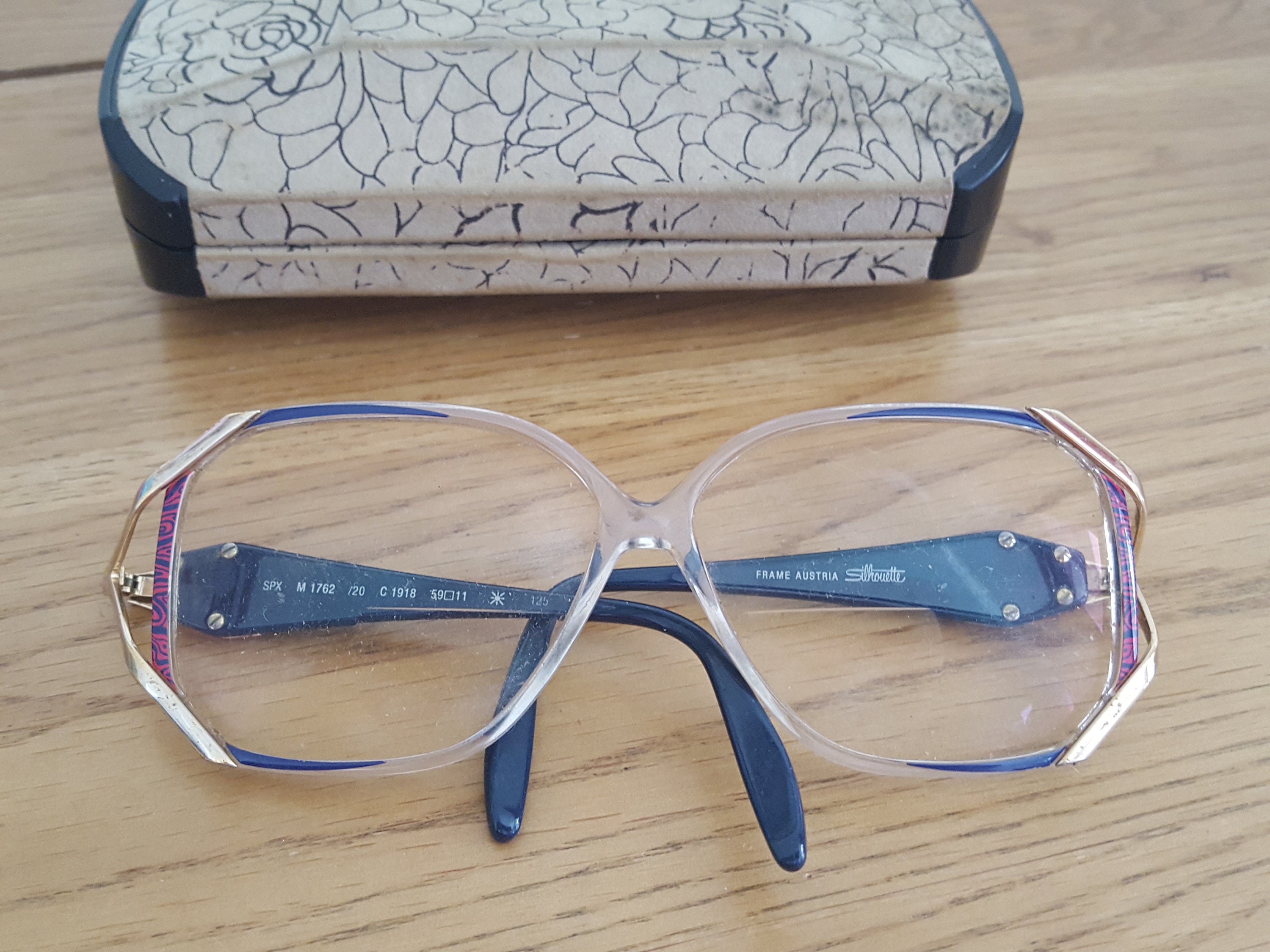 Vintage Eyewear From Silhouette, Austrian Glasses, Stylish 
