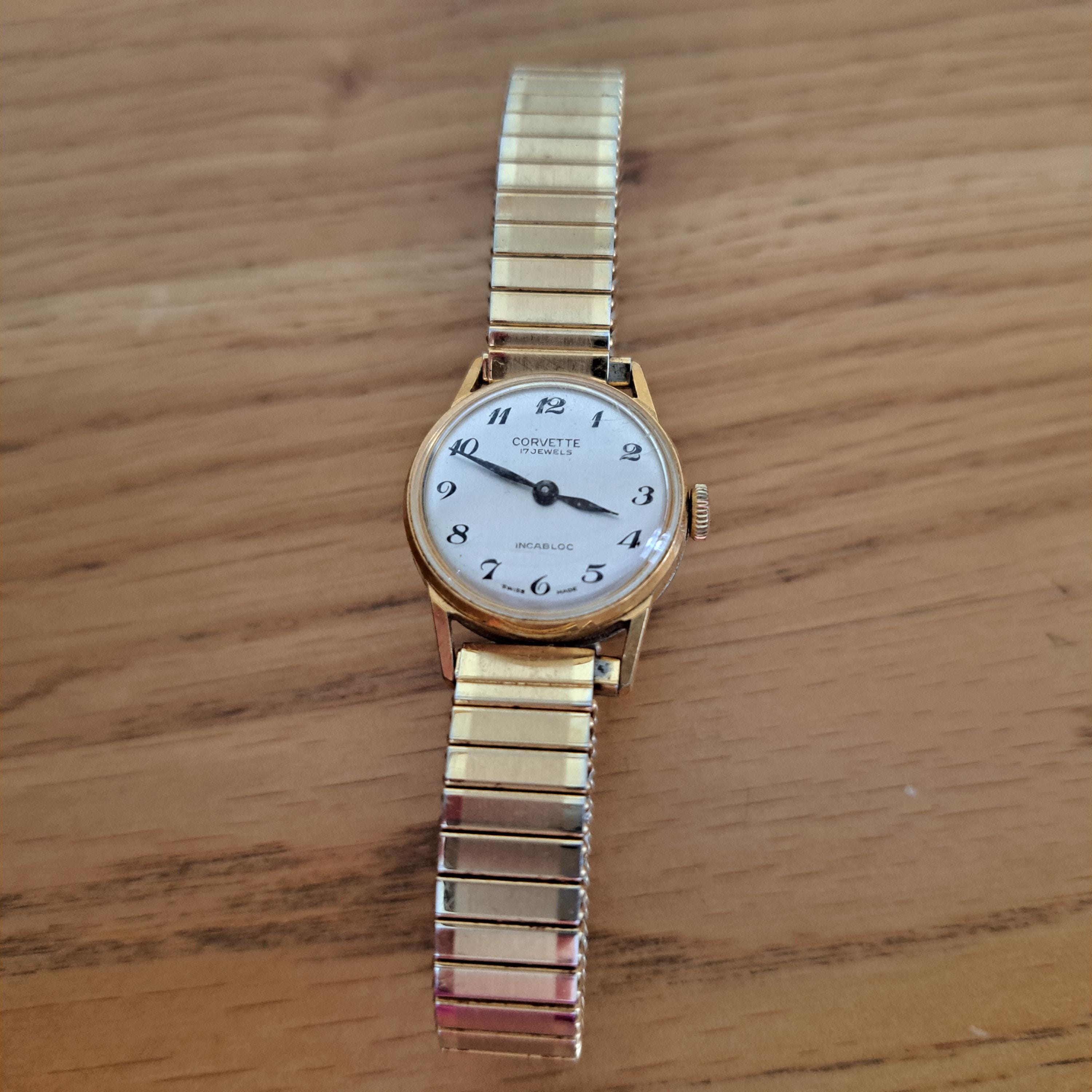 Gold Corvette Watch - Etsy