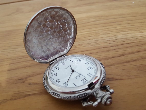Poche Mini-horloge à quartz analogique lumineuse pour montre de