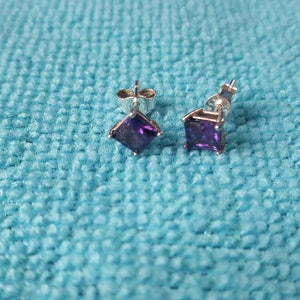 Vintage Silver Earrings, Stud earrings, pierced ears, sterling silver jewellery