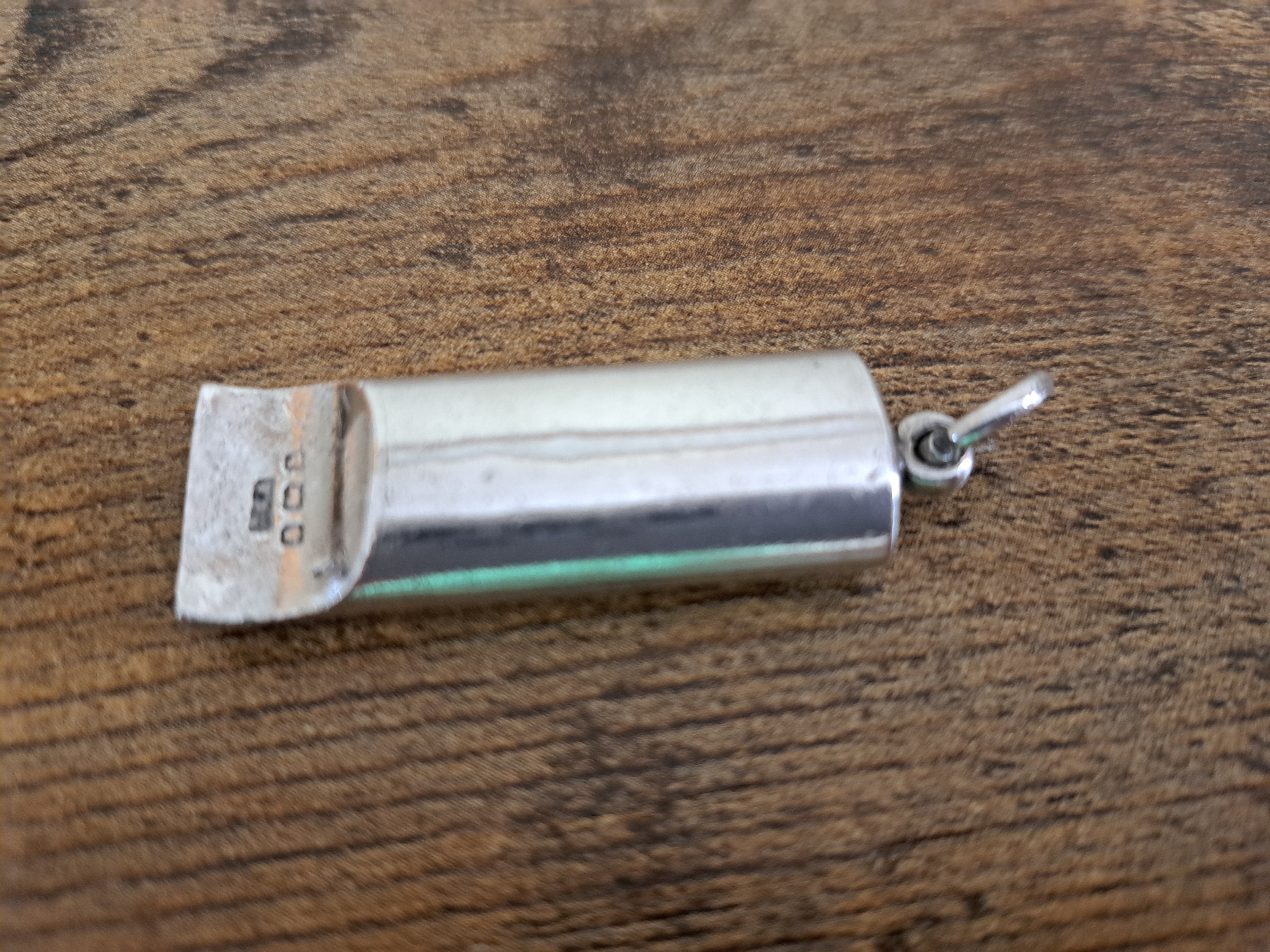 アンティークシルバーホイッスル：ホールマーク付き、コレクターズ