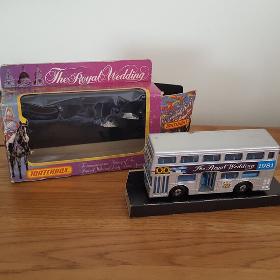 matchbox royal wedding bus 1981