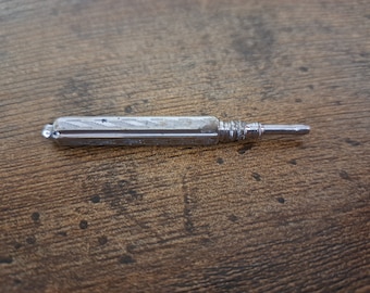 Vintage Silver Plated Propelling Pencil, Mechanical pencil, writing, office