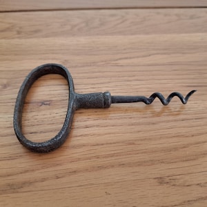 Antique Corkscrew, Barware, bottle opener
