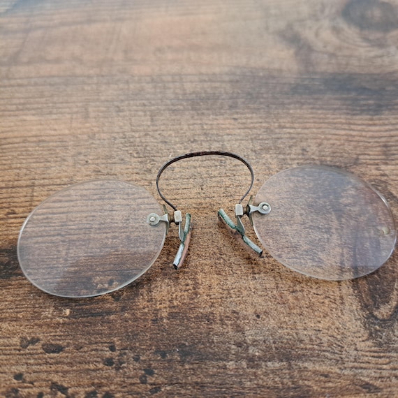 Antique Pince-Nez Spectacles, Rimless Glasses